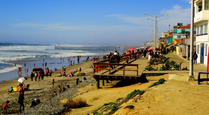 Tijuana Beach and Fence_Small tonemapped