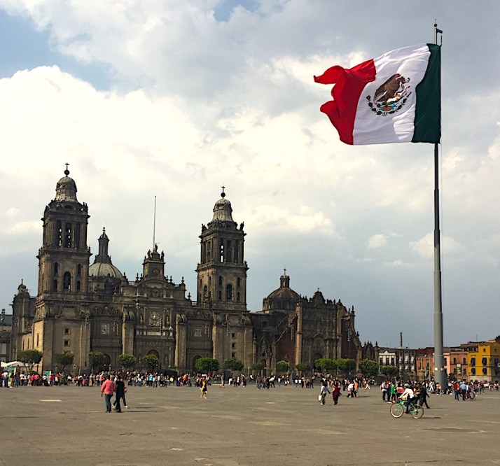 Zocalo & Flag