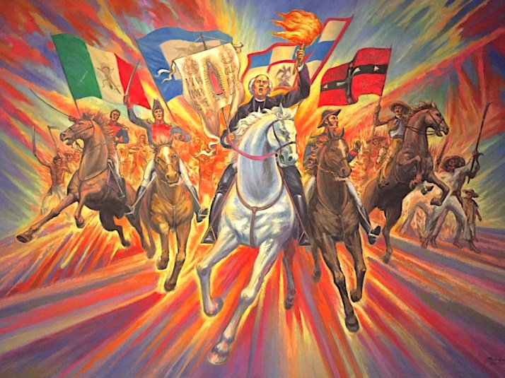 Painting of Insurgents